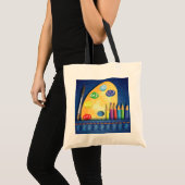 Pencils en artistieke Canvas tas van het penseel (Voorkant (product))