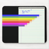 Pencils en laptops muismat (Voorkant)