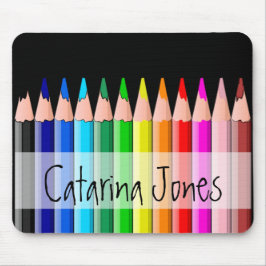 Pencils - Gepersonaliseerd Muismat