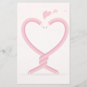 Pencils in Liefde Briefpapier