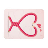 Pencils in Love Magneet (Horizontaal)