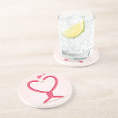 Pencils in Love Zandsteen Onderzetter (Zijkant)