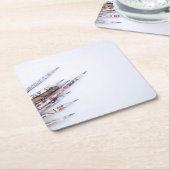 Pencils Kartonnen Onderzetters (Schuin)