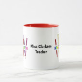 Pencils Kindergarten  Mok leraar (Midden)