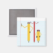 Pencils Magnet (Voorkant / Achterkant)