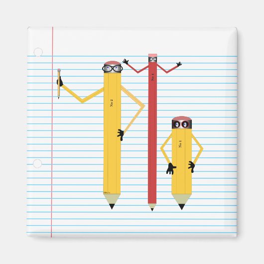 Pencils Magnet (Voorkant)