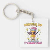 Pencils Up It's Glow Time Sleutelhanger (voorkant)
