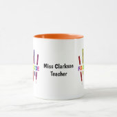 Pencils Vierde graad lerarenMok Mok (Midden)
