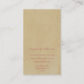  Pencils Visitekaartje (Achterkant)