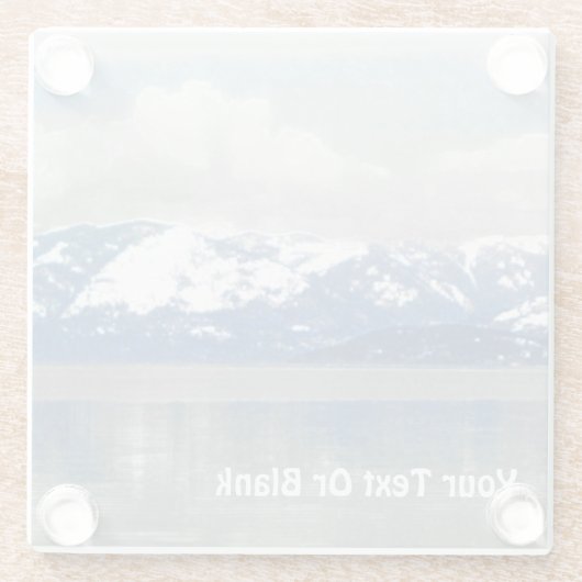 Pend Oreille Glazen Onderzetter (Achterkant)