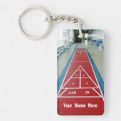 Pendbord op aangepast bord sleutelhanger (Voorkant)