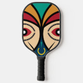 Pende Tribal Art Pickleball Paddle (Achterkant)