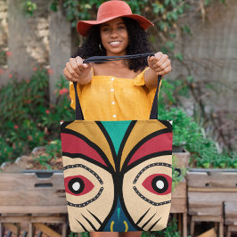 Pende tribal tote bag