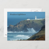 Pendeen Lighthouse Cornwall England Foto Briefkaart (Voorkant / Achterkant)