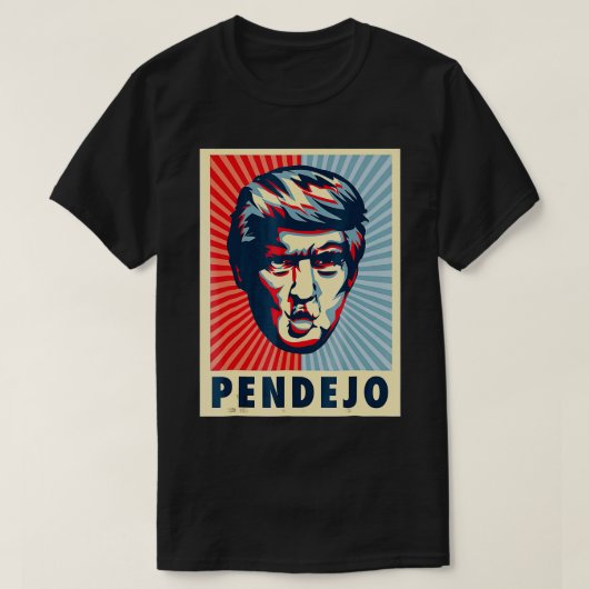 Pendejo Antirump Funny Antirump T-shirt (Design voorkant)