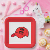 Pendejo Trump Party Plate Papieren Bordje (Feest)