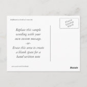 Pendelbord aan boord briefkaart (Achterkant)