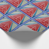 Pendelbord aan boord cadeaupapier (Hoek)