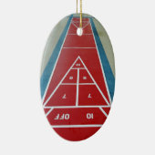 Pendelbord aan boord keramisch ornament (Rechts)