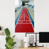 Pendelbord aan boord poster (Thuiskantoor)