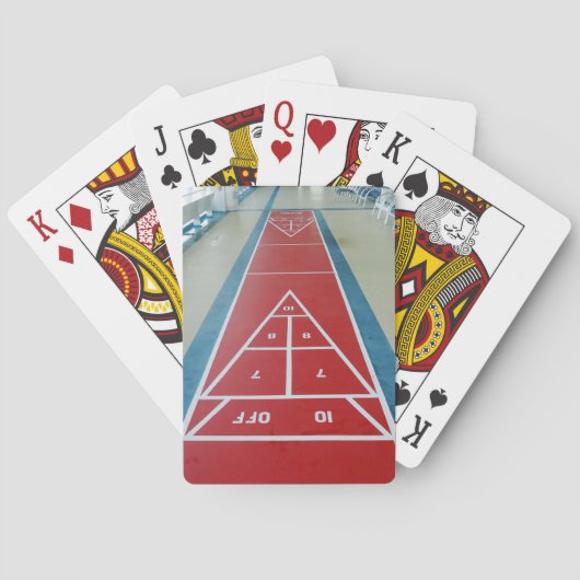 Pendelbord aan boord speelkaarten (Achterkant)