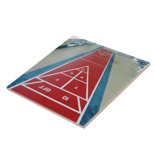 Pendelbord aan boord tegeltje (Zijkant)