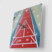 Pendelbord aan boord vierkante klok (Hoek)