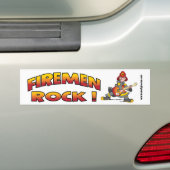 Pendelsticker voor FIREMEN ROCK.png Bumpersticker (Op auto)