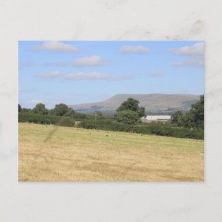 Pendle Hill Lancashire Briefkaart