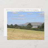 Pendle Hill Lancashire Briefkaart (Voorkant / Achterkant)