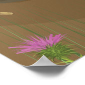 Pendle Hill Lancashire Poster (Hoek)