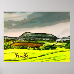 Pendle Hill Poster