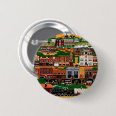 Pendleton ~ Het Wilde Westen Ronde Button 5,7 Cm (Voorkant /achterkant)