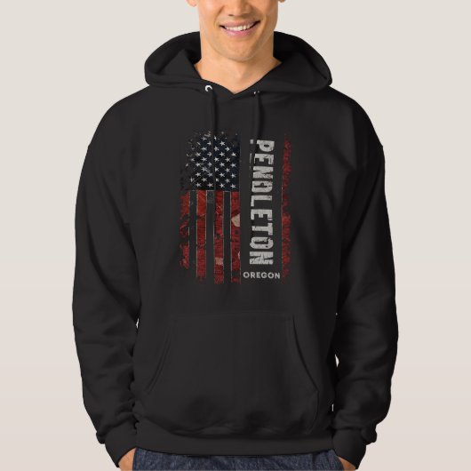 Pendleton Oregon Hoodie (Voorkant)