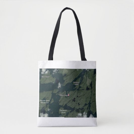 Pendletwin Island Tote Bag (Voorkant)