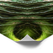 Pendragon geometrische kunstposter poster (Hoek)