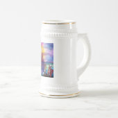 PENDRAGON Medieval Knachten, Lake Sunset, Fantasy Bierpul (Voorkant rechts)