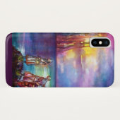 PENDRAGON Medieval Knachten, Lake Sunset, Fantasy Case-Mate iPhone Case (Achterkant (horizontaal))