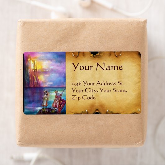 PENDRAGON Medieval Knachten, Lake Sunset, Fantasy Etiket (Insitu)