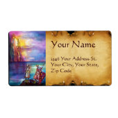 PENDRAGON Medieval Knachten, Lake Sunset, Fantasy Etiket (Voorkant)