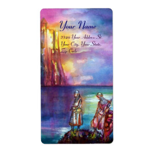 PENDRAGON Medieval Knachten, Lake Sunset, Fantasy Etiket
