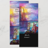 PENDRAGON Medieval Knachten, Lake Sunset, Fantasy Kaart (Voorkant / Achterkant)