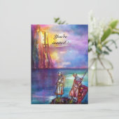 PENDRAGON Medieval Knachten, Lake Sunset, Fantasy Kaart (Staand voorkant)