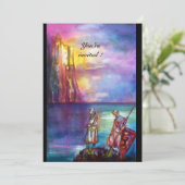 PENDRAGON Medieval Knachten, Lake Sunset, Fantasy Kaart (Staand voorkant)