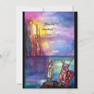 PENDRAGON Medieval Knachten, Lake Sunset, Fantasy Kaart