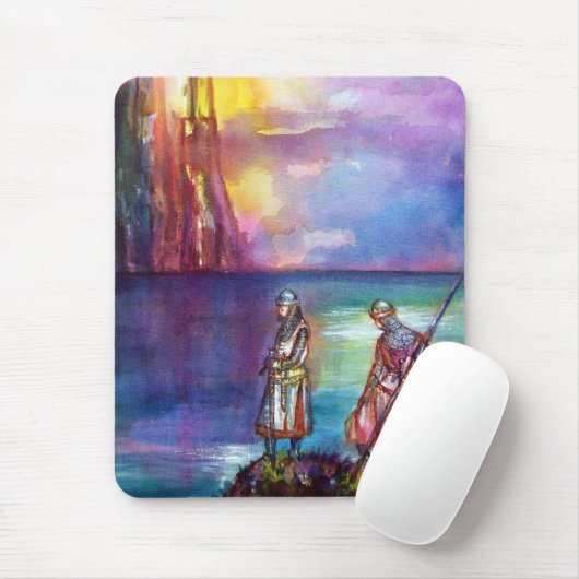 PENDRAGON Medieval Knachten, Lake Sunset, Fantasy Muismat (Met muis)