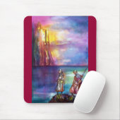PENDRAGON Medieval Knachten, Lake Sunset, Fantasy Muismat (Met muis)