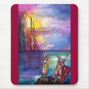 PENDRAGON Medieval Knachten, Lake Sunset, Fantasy Muismat