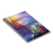 PENDRAGON Medieval Knachten, Lake Sunset, Fantasy Notitieboek (Rechterzijde)
