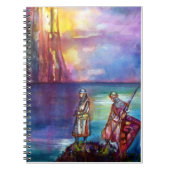 PENDRAGON Medieval Knachten, Lake Sunset, Fantasy Notitieboek (Voorkant)
